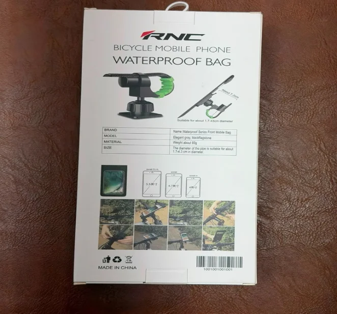 RNC Waterproof Bicycle Phone Holder Bag - Image 3