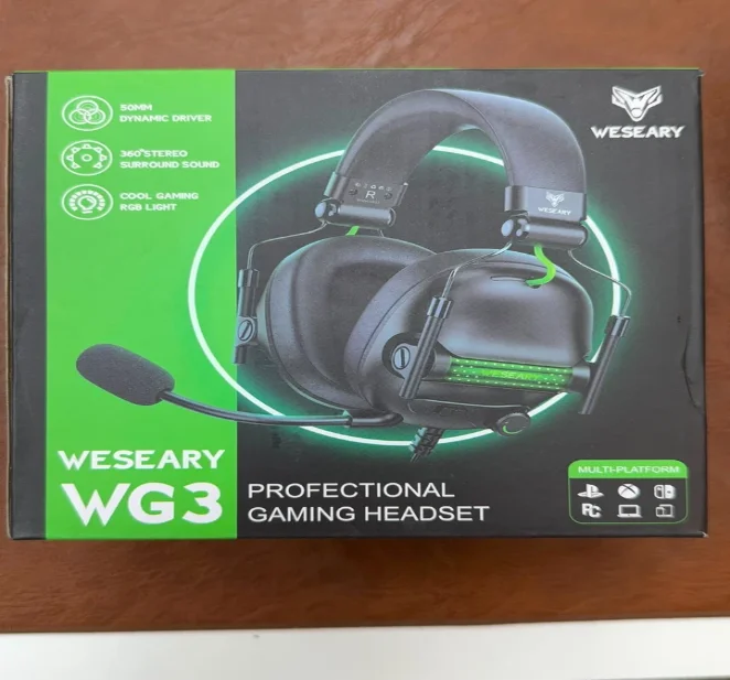 Weseary WG3 RGB Wired Gaming Headset