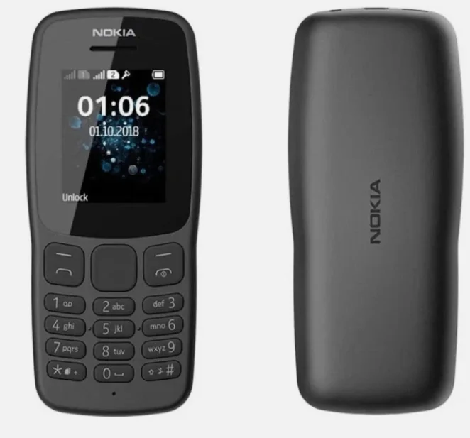 Nokia 106 4G Dual SIM Unlocked Mobile Phone