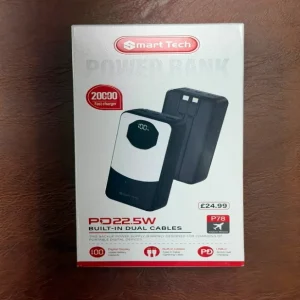 Smart Tech PD 22.5W 20,000mAh Power Bank
