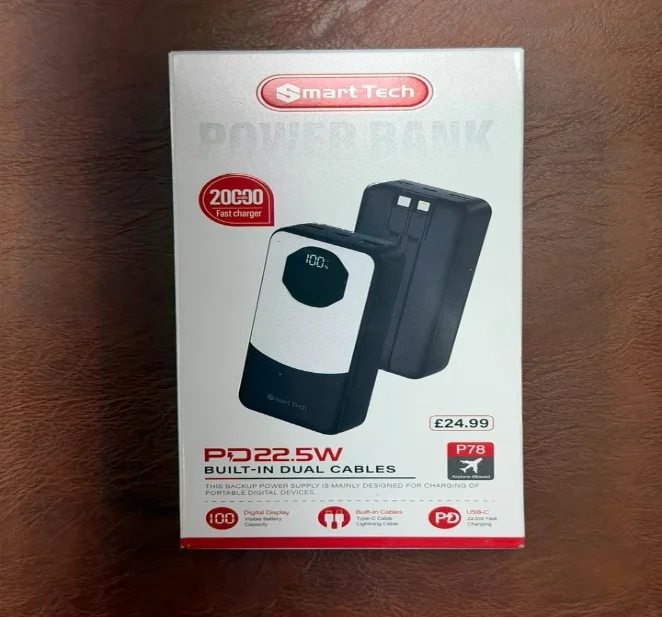 Smart Tech PD 22.5W 20,000mAh Power Bank